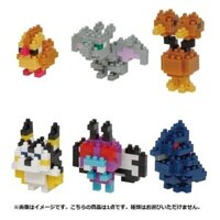 Kawada NBMC_31 Nanoblock mininano Pocket Monster Type 1 pc [Collection Toy].