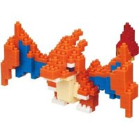 Kawada NBPM_058 nanoblock Pokemon Mega Lizardon Y [Ages 12 and up