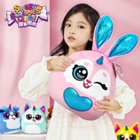 Kawaii Candy Packaging, Sweet Embrace Plush Doll Rabbit Dog Pillow Girl Toys Hobbies Stuffed Animals Holiday Gifts for C