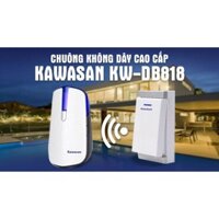 (Kawasan) CHUÔNG CỬA KHÔNG DÂY KW-DB818 CHỐNG NƯỚC KHÔNG CẦN PIN