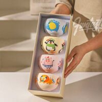 Kawashimaya Cầm Tay Cà Phê Nữ Cá Nhân Đặc Biệt Cao Cốc Gốm Giá Trị Cao Đẹp Latte Cốc Nhỏ