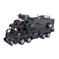 Kazi KY67293 67293  MÔ HÌNH LỰC LƯỢNG SWAT 8 bộ đồ chơi xếp lắp ráp ghép mô hình City Thành Phố 905 khối