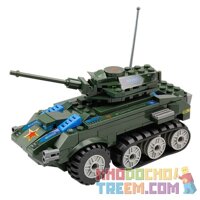 Kazi KY81003 81003  XE TĂNG CHỞ QUÂN bộ đồ chơi xếp lắp ráp ghép mô hình Red Alert 3 RED ALERT 3 INFANTRY CARS Báo Động Đỏ 3 150 khối