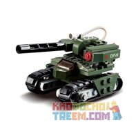 Kazi KY81013 81013 non Lego XE TĂNG THẾ HỆ MỚI bộ đồ chơi xếp lắp ráp ghép mô hình Red Alert 3 RED ALERT 3 HAMMER TANK Báo Động Đỏ 3 103 khối