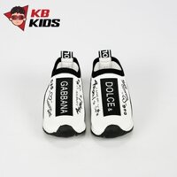 [KB New]  Giầy Trẻ Em Form Dáng Dolce Lười Màu Đen Cao Cấp - MSP005