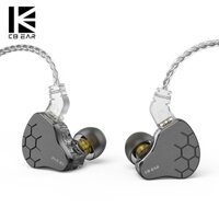 KBEAR Lark In Ear Earphone Hybrid 1DD+1BA Earplug Sport Music earbud With 0.78mm pin with 4N silver Plated Cable KBEAR KS2 KB06