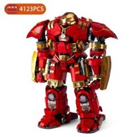 Kbox V5004 44 Xây Dựng Me-Cha Armored Hero Series Đồ Chơi Gạch Mavel Stack Block Hulkbuster Bộ Dụng Cụ Mô Hình