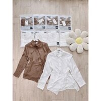 kbvc ÁO SƠ MI BUỘC VẠT 2 MẦU cho bán gái