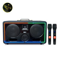 KCBOX KC279 Premium – Loa Karaoke Xách Tay Cao Cấp, Bass Đôi 20cm, 300W RMS