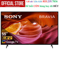 KD-55X75K - Google Tivi Sony 4K 55 Inch 55X75K (Công nghệ 4K X-Reality PRO) - GIAO HÀNG TOÀN QUỐC