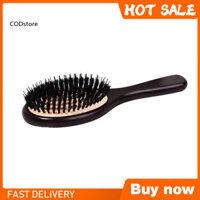 Kdc Lông Mềm Bàn Chải Tóc Khô Ướt Bàn Chải Tóc Tay Cầm Bằng Gỗ Massage Da Đầu Bàn Chải Tóc Detangling Lược Dành Cho Nam Nữ Dụng Cụ Tạo Kiểu Di Động Không Cần Dầu Gội