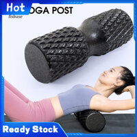 Kdfh- Cột Yoga Khả năng chịu lực mạnh Chống trượt Hiệu quả Không dễ biến dạng Thư giãn cơ bắp chống mài mòn Thân thiện với môi trường Tập thể dục Yoga Con lăn Massage cơ lưng f