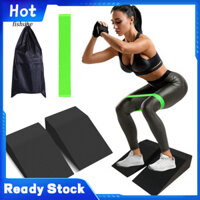 Kdfh- Khối tập Yoga mật độ cao Yoga Wedge Block Chuyên nghiệp chống trượt cáng bắp chân để tập luyện sức mạnh và cử tạ Chuôi nhún dành cho người đam mê tập thể dục