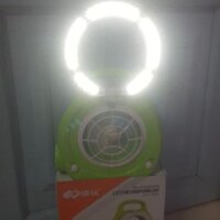 k[dobts][Free Ship] Quạt sạc điện để bàn kiêm đèn bàn - đèn dự phòng mất điện KM686[squishy]c  Vsp16