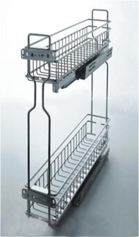 Kệ 2 tầng chai lo Higold  inox 304 tủ 150mm -304098