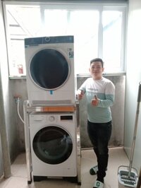 KỆ 2 TẦNG MÁY GIẶT MÁY SẤY INOX RẺ NHẤT