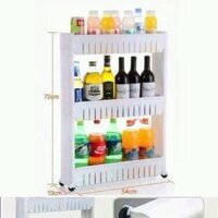 Kệ 3 tầng có bánh xe