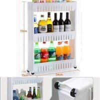 KỆ 3 TẦNG CÓ BÁNH XE