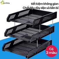 KỆ 3 TẦNG NHỰA, KỆ TÀI LIỆU VĂN PHÒNG, KHAY ĐỰNG TÀI LIỆU 3 NGĂN, THIẾT KẾ ĐỂ BÀN.