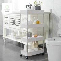 kệ 4 tầng có bánh xe