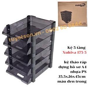 Kệ 5 tầng ráp mica Xukiva - 175-5