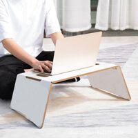 Kệ bàn để laptop làm việc bằng gỗ MDF tiện dùng gấp gọn