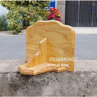 KỆ BÀN THỜ GỖ THÔNG SIZE 30×20(CM)