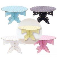 Kệ bánh sinh nhật cupcake 1 tầng ép kim