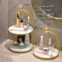 Kệ bánh Teabreak Lồng chim CozyMint 1,2 Tầng trang trí nhà cửa đựng đồ nước hoa đồ trang điểm tiện dụng