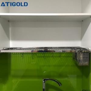 Kệ bát 1 tầng có ống đũa, móc treo Atigold ATN0111