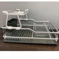 Kệ Bát Đĩa Chén Dĩa 2 Tầng Bằng Nhôm Cao Cấp LDR207GRY cam kết hàng chính hãng
