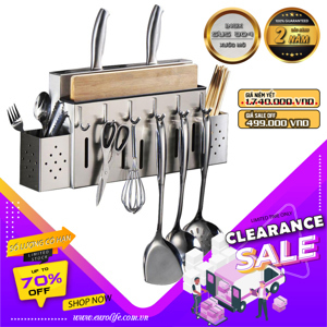 Kệ bếp đa năng Inox 304 Eurolife EL-K5