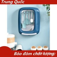 Kệ Bếp Gia Đình Không Có Móng Tay Treo Tường Hộp Lưu Trữ Phong Cách Bắc Âu Đồ Dùng Nhà Bếp Cống Thiết Kế Kệ Góc