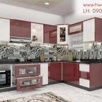 Kệ bếp inox 304 cửa Acrylic HWARC 11