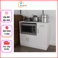 kệ bếp, tủ bếp có chỗ để lò vi sóng, free ship Hà Nội