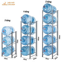 Kệ bình nước lọc 20 lít, kệ bình nước máy văn phòng, nhà hàng, khách sạn, nhà máy, kệ bình nước 3-4-5 tầng VNH-505