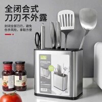 kệ cấm dao đũa inox cao cấp, kệ đũa inox giúp không gian nhà bếp rộng hơn