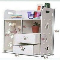 Kệ chân chó để mỹ phẩm