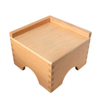 Kệ chân đế tháp hồng bản quốc tế giáo cụ Montessori