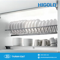 Kệ Chén 2 Tầng Âm Tủ Inox 304 (401072 – 800mm) – Higold