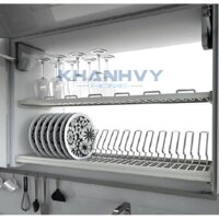 Kệ chén 2 tầng inox 304 âm tủ trên Higold 401154