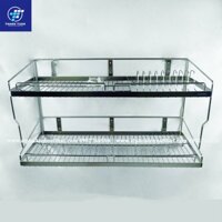 Kệ Chén 2 Tầng Inox 304 Đặc TT-087