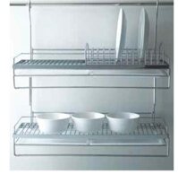 Kệ chén 2 tầng inox 304 Higold 403010