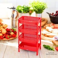 Kệ chén 4 tầng đại Duy Tân. Kệ nhựa úp chén dĩa. Kích thước lớn phù hợp nhiều nhu cầu sử dụng.