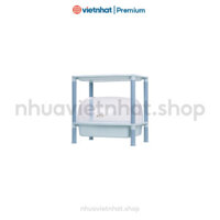 Kệ chén bát có nắp đậy kín, kệ nắp đa năng Việt Nhật K5552 Nhựa Việt Nhật shop