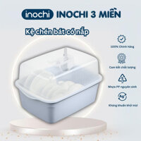 Kệ chén bát (CÓ NẮP) Inochi, kệ đựng chén có nắp chống côn trùng, kháng khuẩn