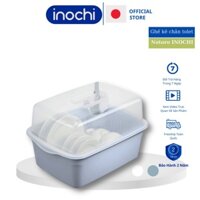 Kệ chén bát đa năng đựng bát đĩa (CÓ NẮP) thông minh nhựa Tokyo inochi nhà bếp cao cấp