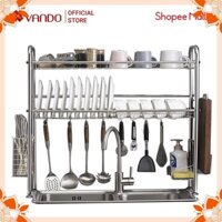 Kệ Chén Bát Inox 304 Thông Minh Cao Cấp Chất Liệu Bền Đẹp