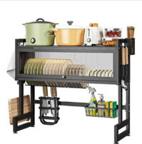 Kệ Chén Bát Trên Bồn Rửa Có Nắp Đậy Kalpen.