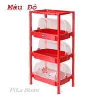 Kệ Chén Có Nắp 3 Tầng Loại Đại, Kệ Nắp Size To Nhất